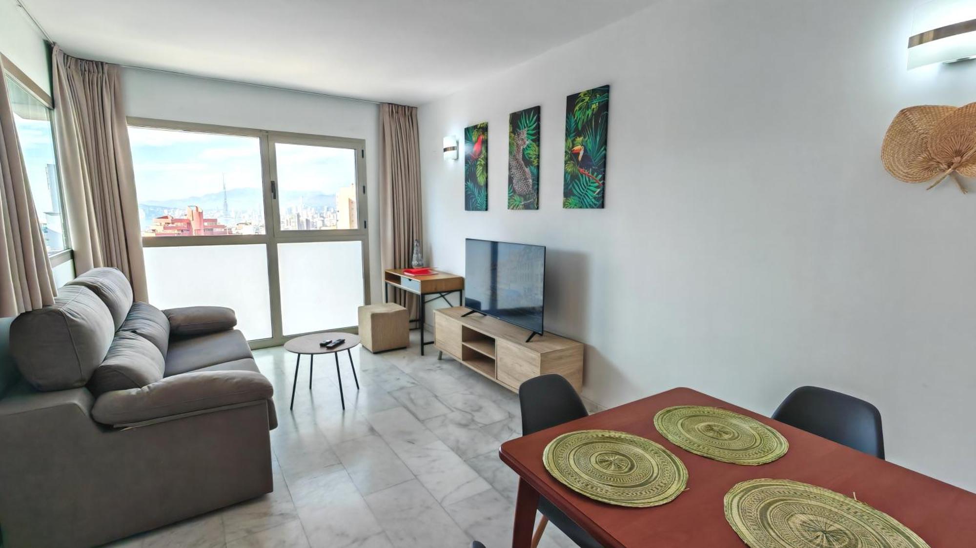 Skyline 5 Apartment With Private Balcony And Nice Views Benidorm Ngoại thất bức ảnh