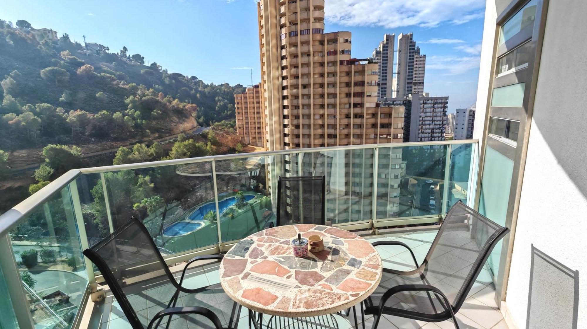 Skyline 5 Apartment With Private Balcony And Nice Views Benidorm Ngoại thất bức ảnh